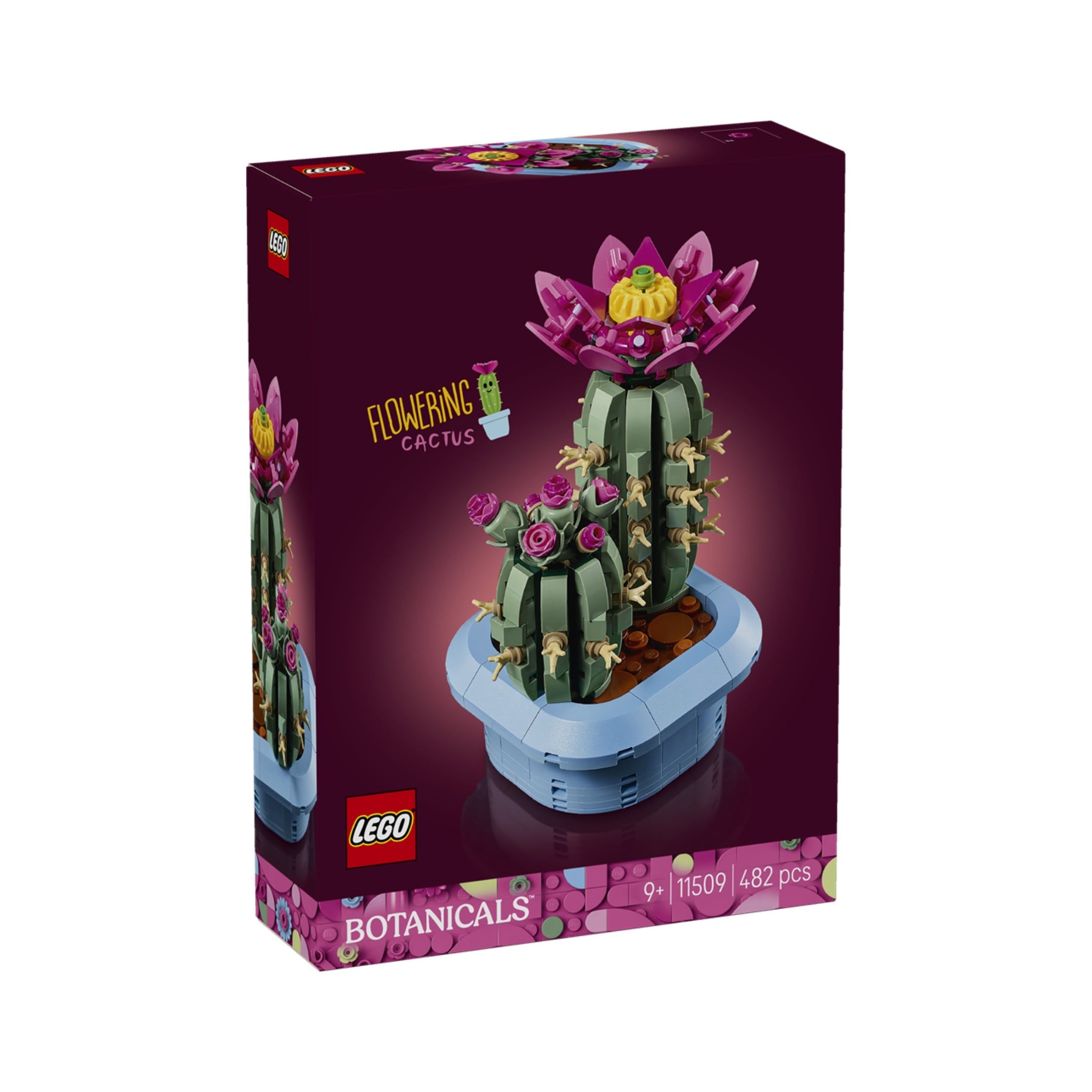Lego Botanicals Flowering Cactus - 482 Pcs